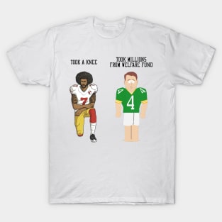 Colin Kaepernick & Brett Favre SouthPark T-Shirt